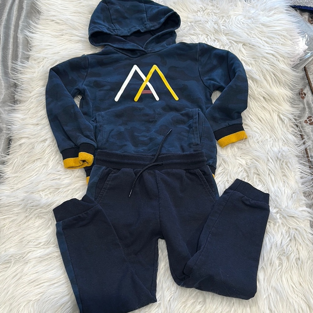 Mayoral Blue camo Casual set